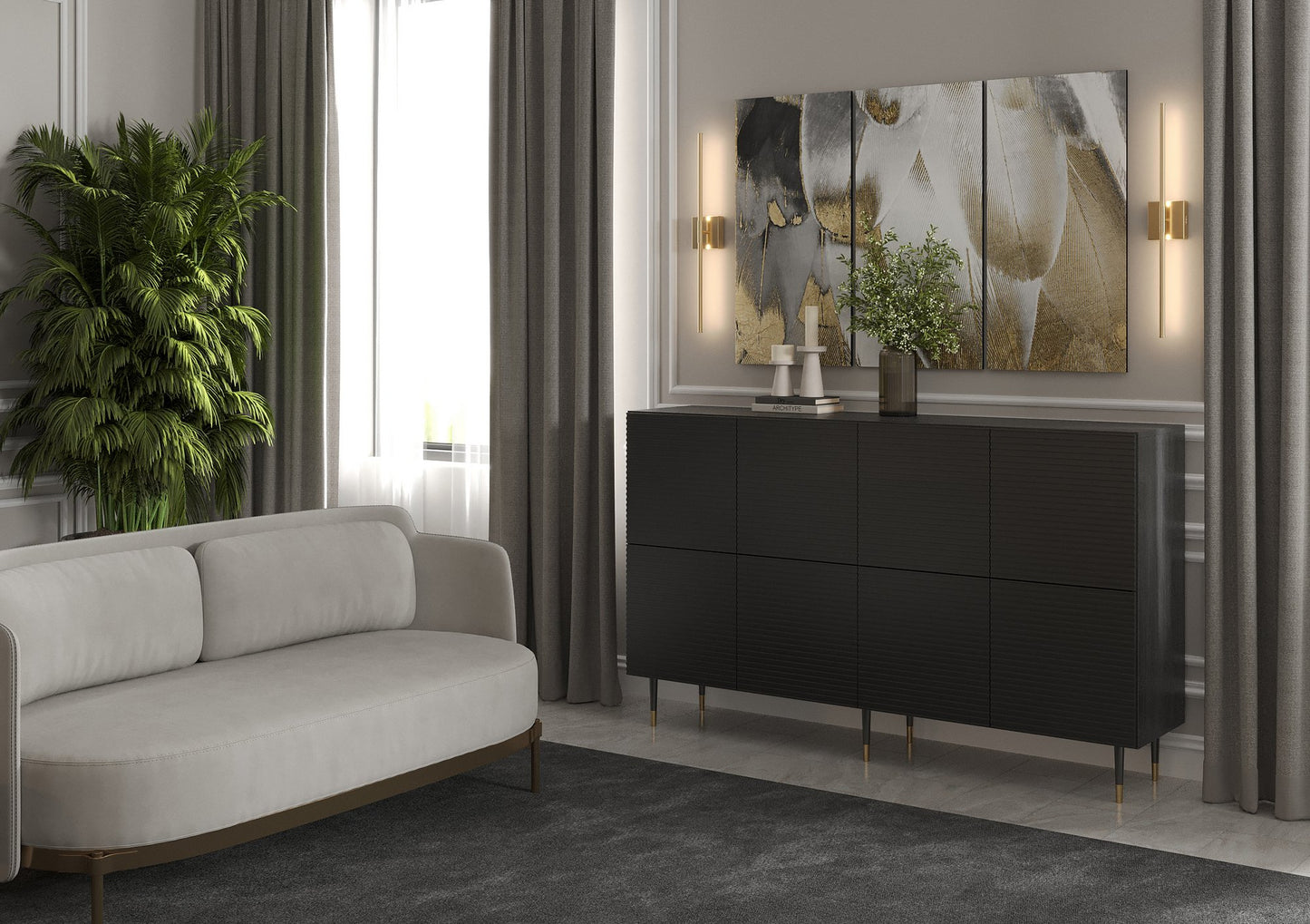 Modern 8-door commode - IMPERIAL I08