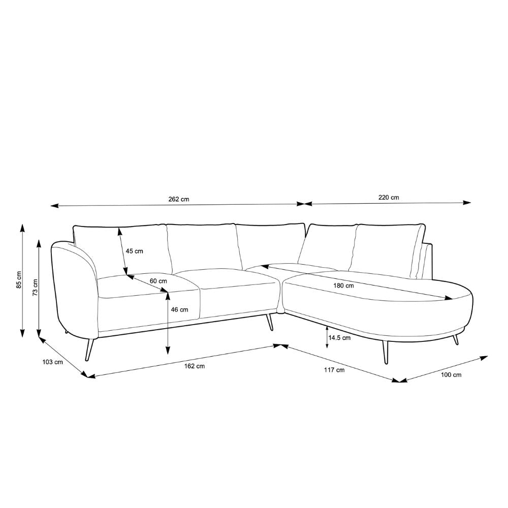 Corner sofa - STELVIO