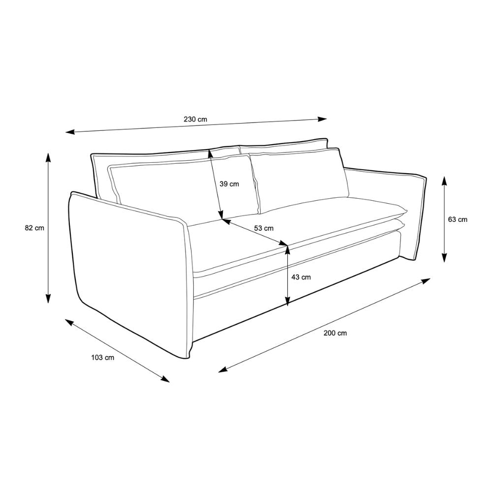 Sofa - TILIA SLIM