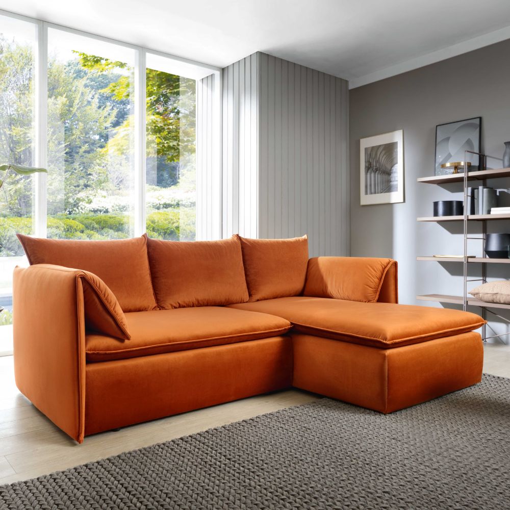Corner sofa - GOLD