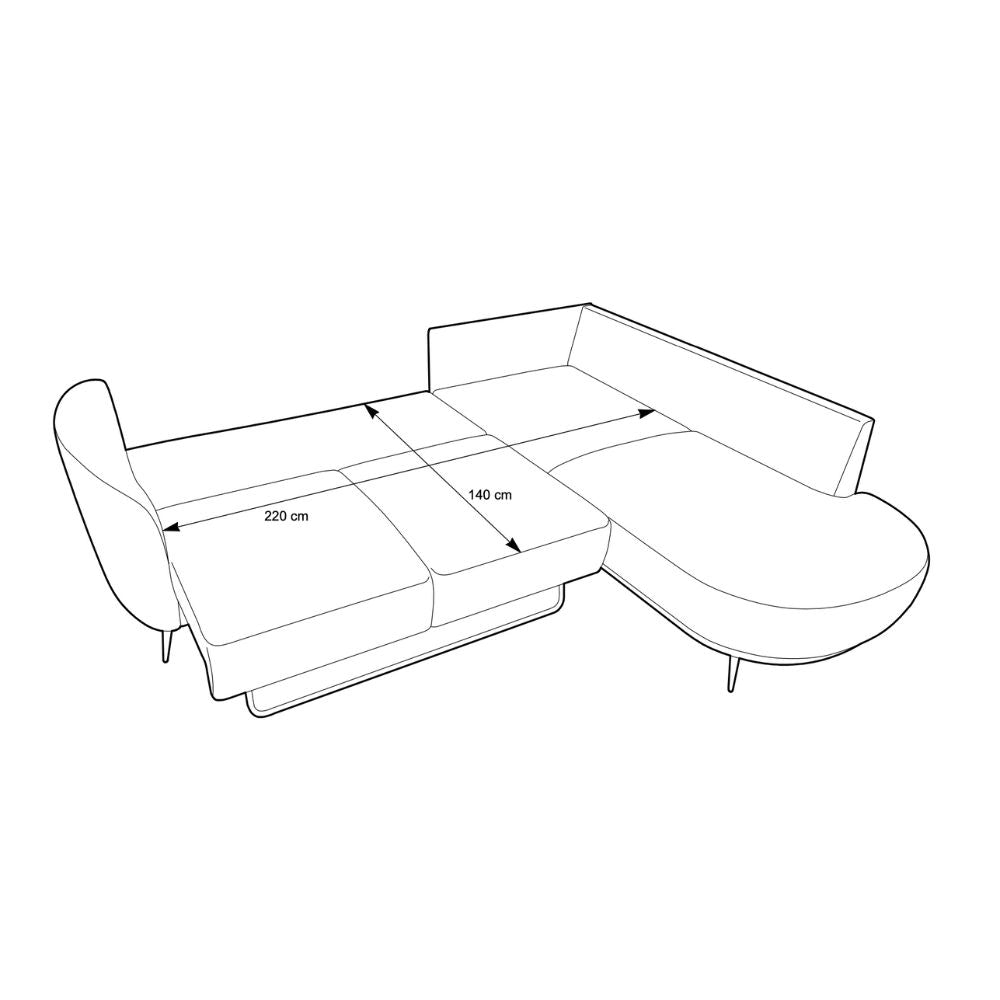 Corner sofa - STELVIO
