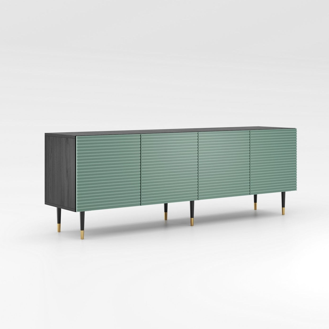 Modern 4-door TV cabinet - IMPERIAL I04