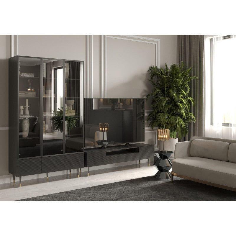 Modern 3-window-door commode - IMPERIAL I09
