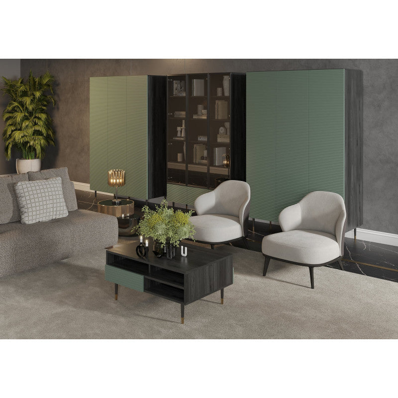 Modern 3-window-door commode - IMPERIAL I09