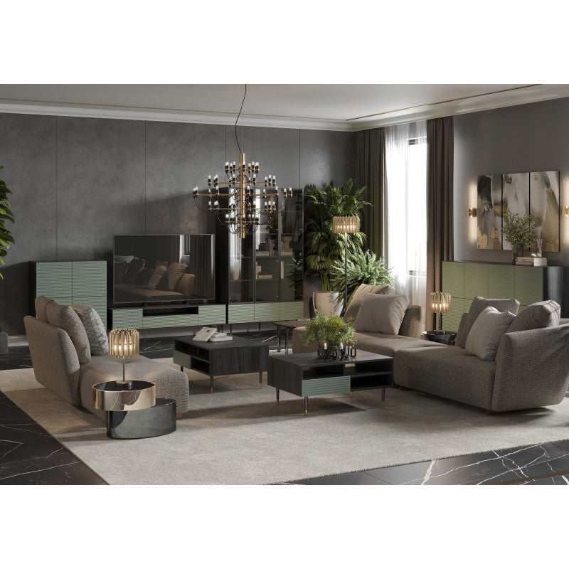 Modern 3-window-door commode - IMPERIAL I09