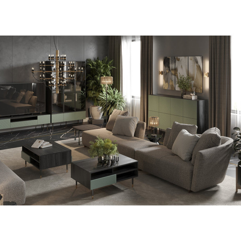 Modern 3-window-door commode - IMPERIAL I09